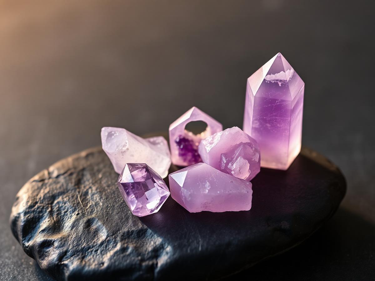 Crystal healing display